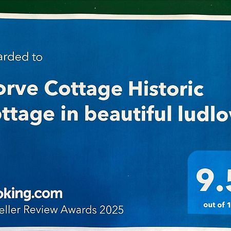 Corve Cottage Historic Cottage In Beautiful Ludlow Luaran gambar